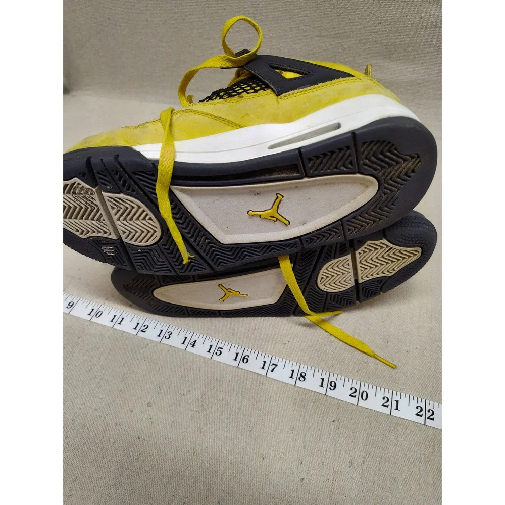 Nike‎ Air Jordan 4 Retro Lightning 2021 Tour Yellow CT8527-700 Mens Size 7